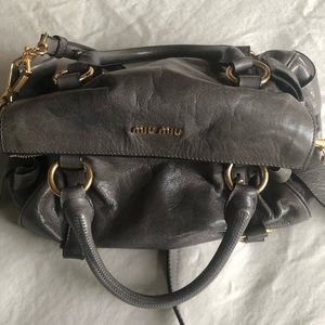 Miu miu mini bow satchel